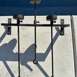 Wrought Iron Spanish Candle Wall Mount Holder 