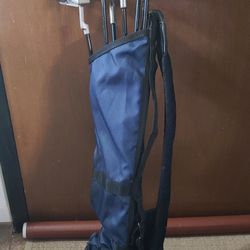 La Jolla Junior Graphite Golf Club Set With Carry Bag