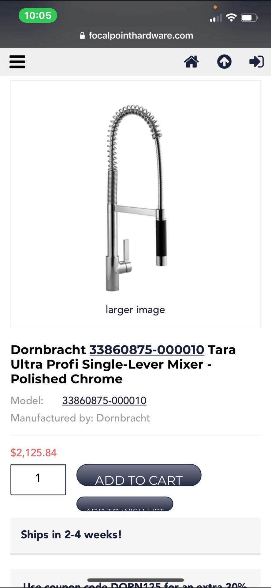 Dornbract Kitchen Sink Faucet