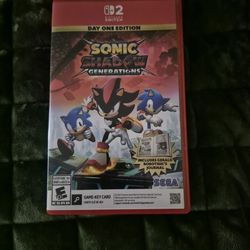 Sonic X Shadow Generations for Nintendo Switch 2 (Game-Key Card)