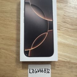 iPhone 16 Pro 256gb Verizon