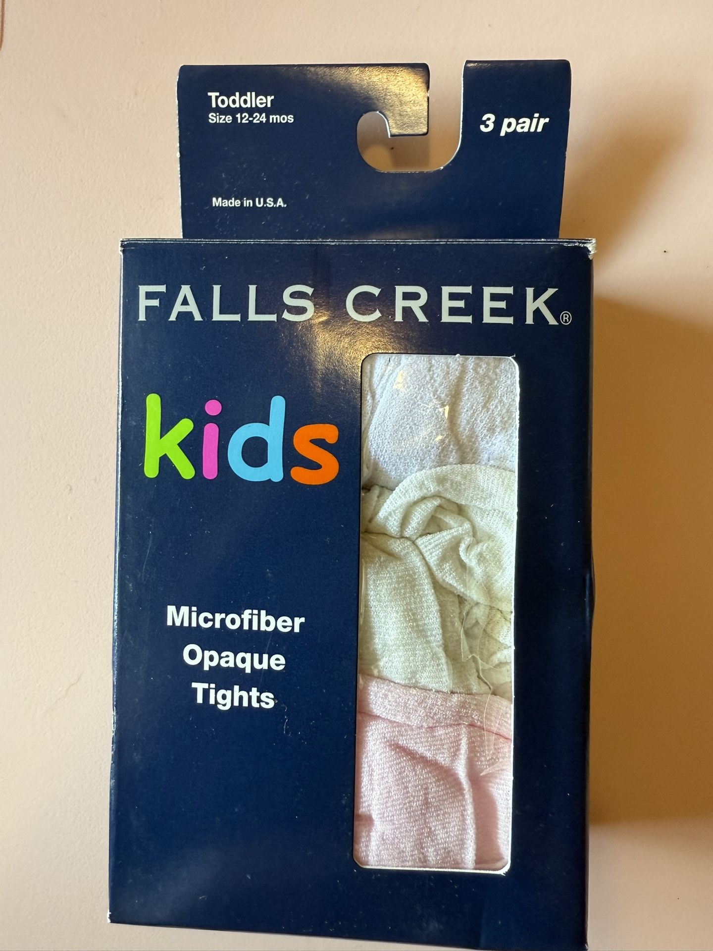 Falls creek KIDS Microfiber opaque Tights 12-24 Mos