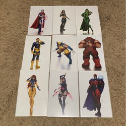 X-men Miguel Mercado Virgin Set Comic Books 