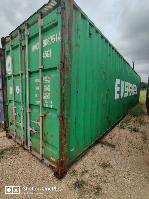 40HC Wind & Water Tight Shipping Containers For Sale 
