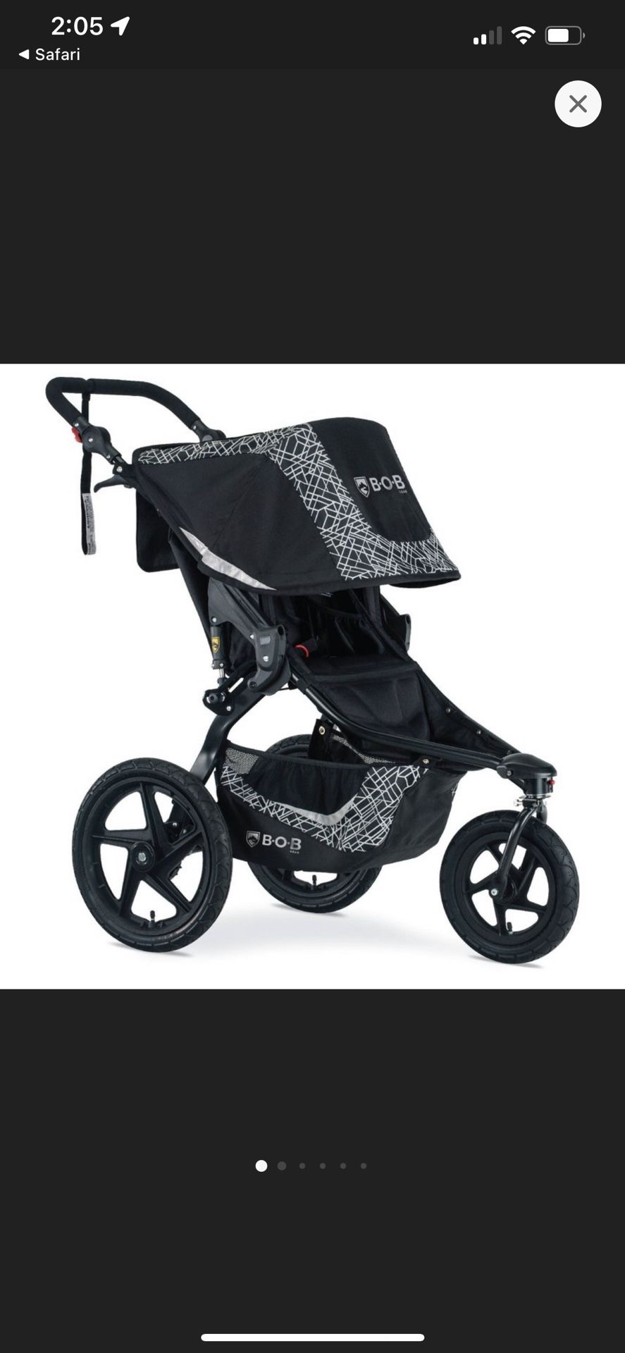BOB Gear Revolution Flex Jogging stroller
