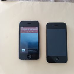 iPhone set 3 gs  & 4s Used 