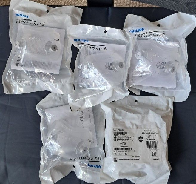 5pks. Philips RESPIRONICS MW, DreamWear Full Cushion, RP