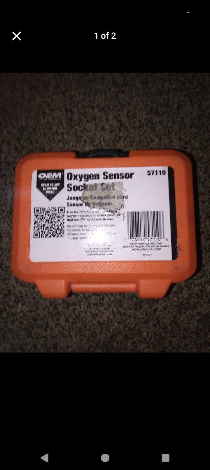 OEM OXYGEN SENSOR SOCKET SET 
