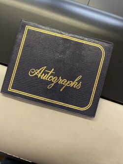 Autograph Book