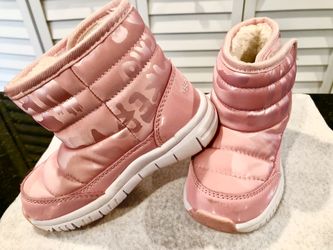 Pink Baby Toddler Girl Boots Size 7 