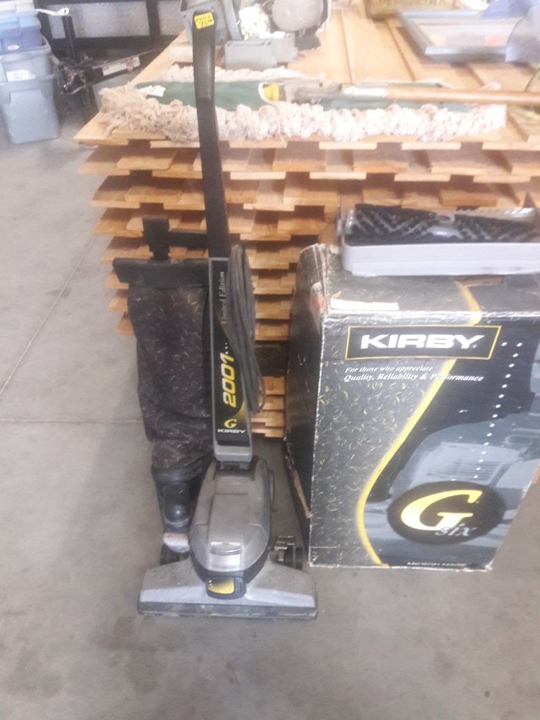 Kirby vacuum cleaner top of the line