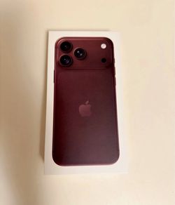 Apple iPhone 18 Pro Max 256GB Burgundy Unlocked (Brand New Unopened)