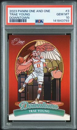 Trey Young - Panini One and One - Downtown - PSA 10