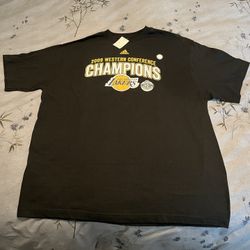 Vintage 2009 Adidas Los Angeles Lakers Western Conference Champions XL New