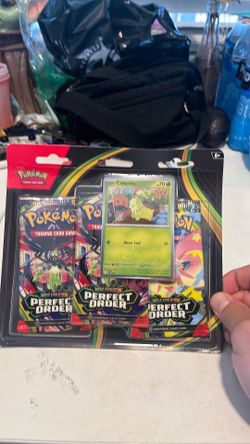 Pokemon perfect order 3 pack