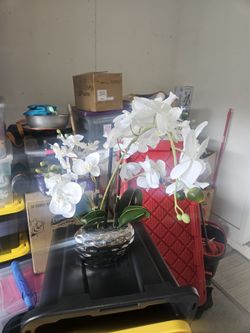 Fake Orchid Decorations 