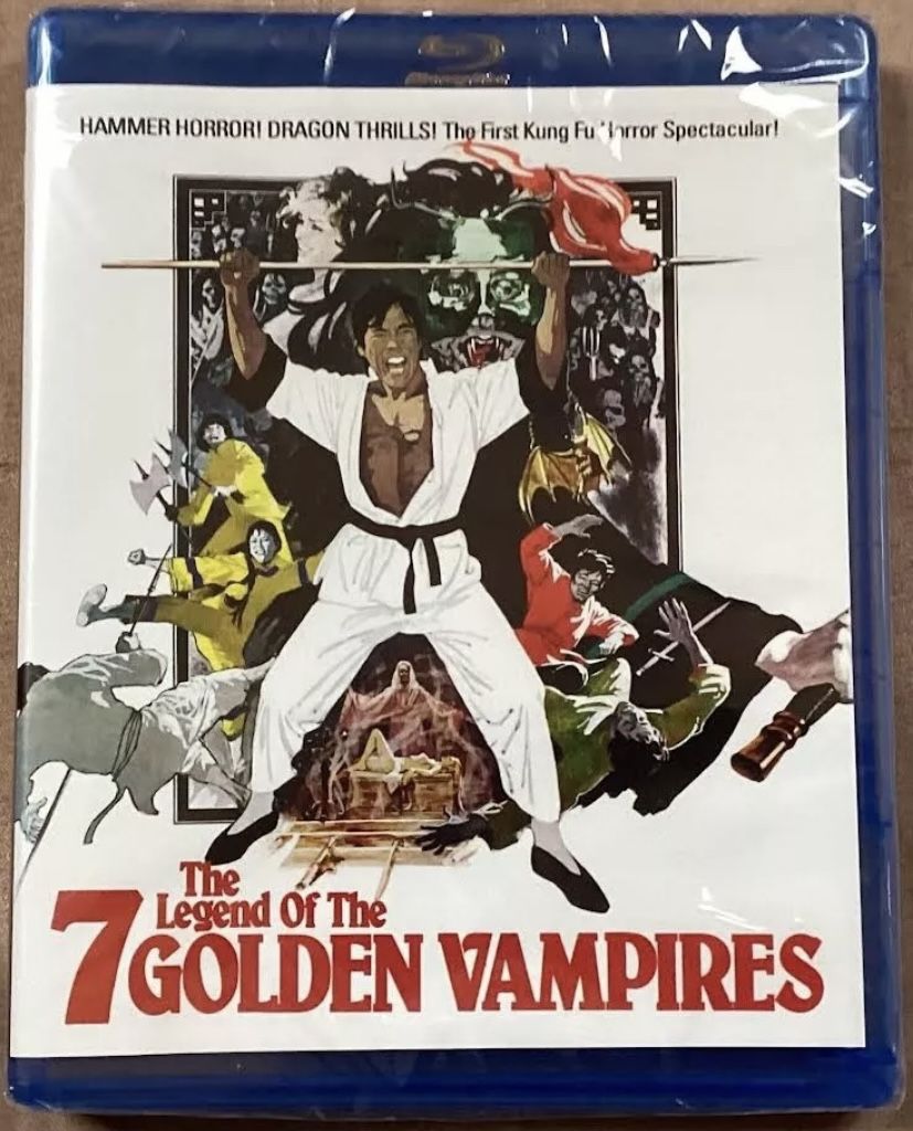 brand new sealed blu ray legend of the 7 golden vampires bluray