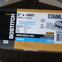 2 Inch Bostitch Stainless Steel Siding Nails