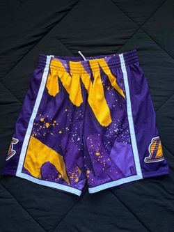 Mitchell & Ness Swingman hardwood classic Laker Shorts size xl
