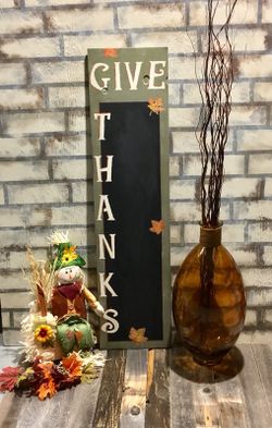 Handcrafted rustic wood signs