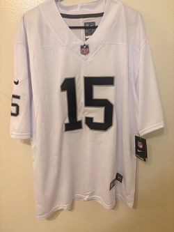 Fernando Mendoza #15 Las Vegas Raiders White Football Jersey — Medium