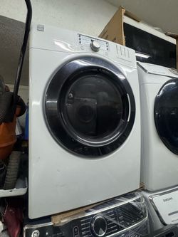 Kenmore gas dryer front load white