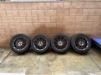 2008-2014 Subaru STI Factory BBS Wheels & Tires