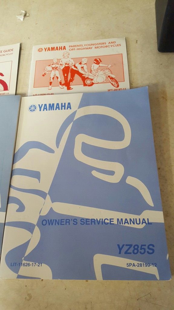 Yamaha YZ85 Owners Service Manual