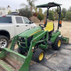 2015 John Deere 1023e Compact Tractor