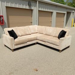  Walter E. Smithe Sectional Couch - (Free Delivery)