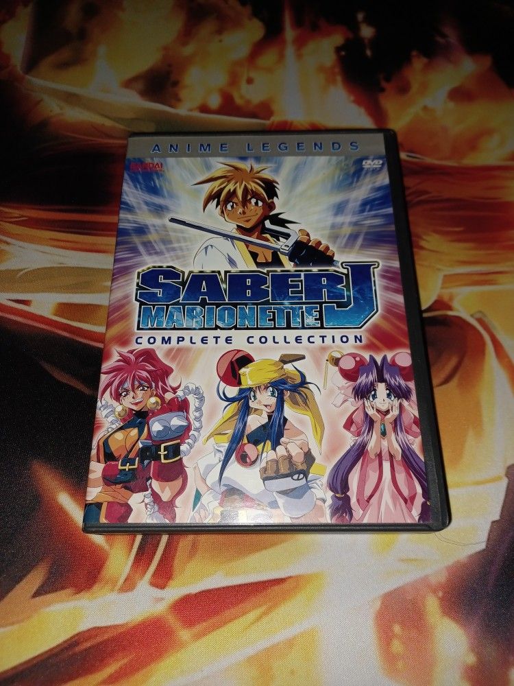 ANIME SABER J MARIONETTE COMPLETE COLLECTION 6-DVD SET...VG CONDITION...ADULT OWNED...SMOKE FREE HOME...$45 OBO