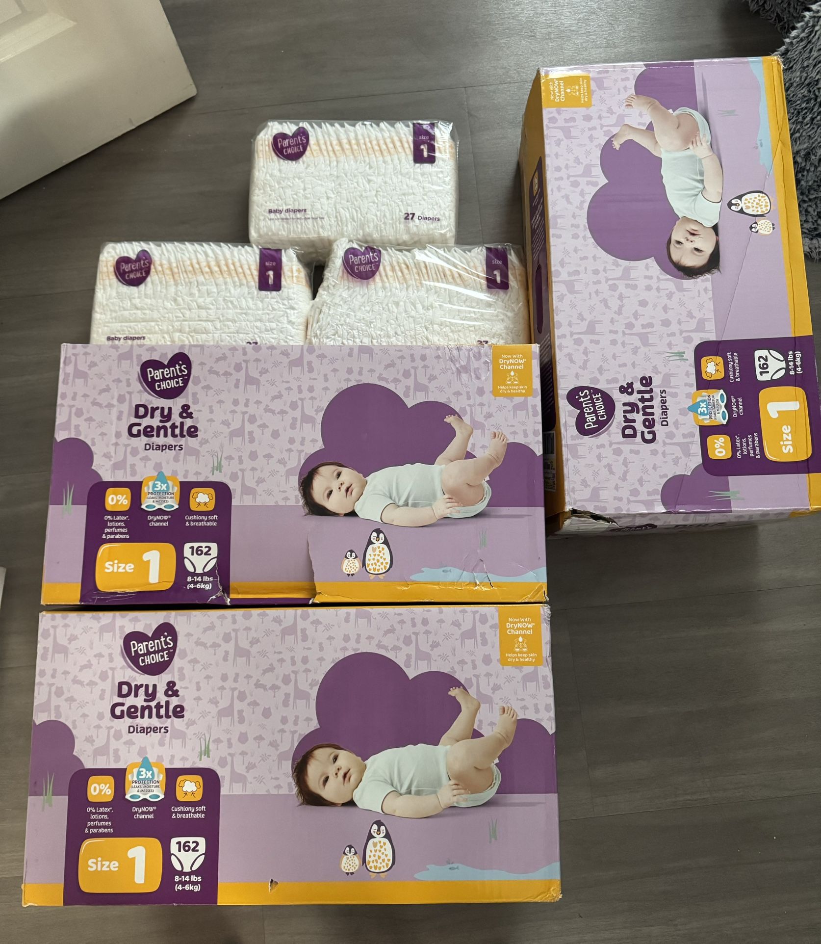 Baby Diapers Size 1