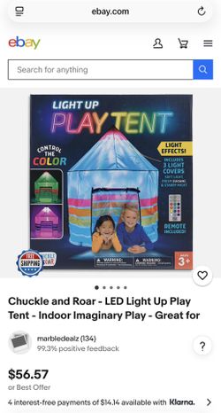 Light Up Play Tent