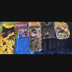 Boys pjs size 8