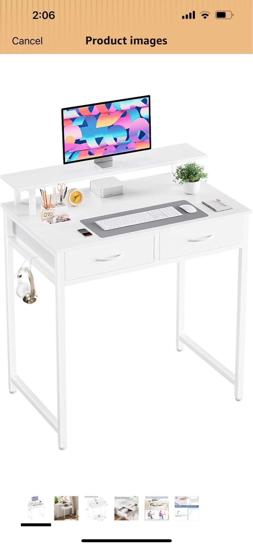 New desk
