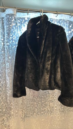 Fur Black Jacket