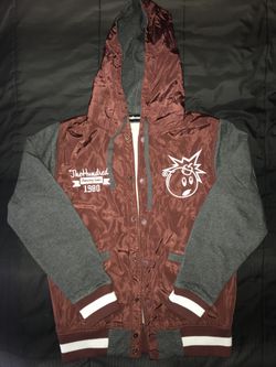 The Hundreds Hooded Varsity Jacket 