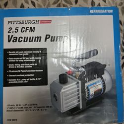 2.5 Cfm Vacuum Pump 