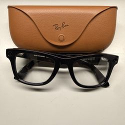 Meta Rayban Wayfarer Glasses 1 Clear