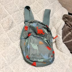 Kids Small Aqua Turquoise Gender Neutral Dino Dinosaur Backpack From Target 