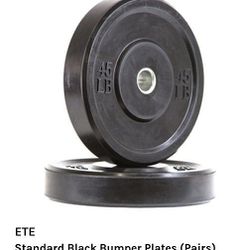Olympic Bumper Plates And Barbells