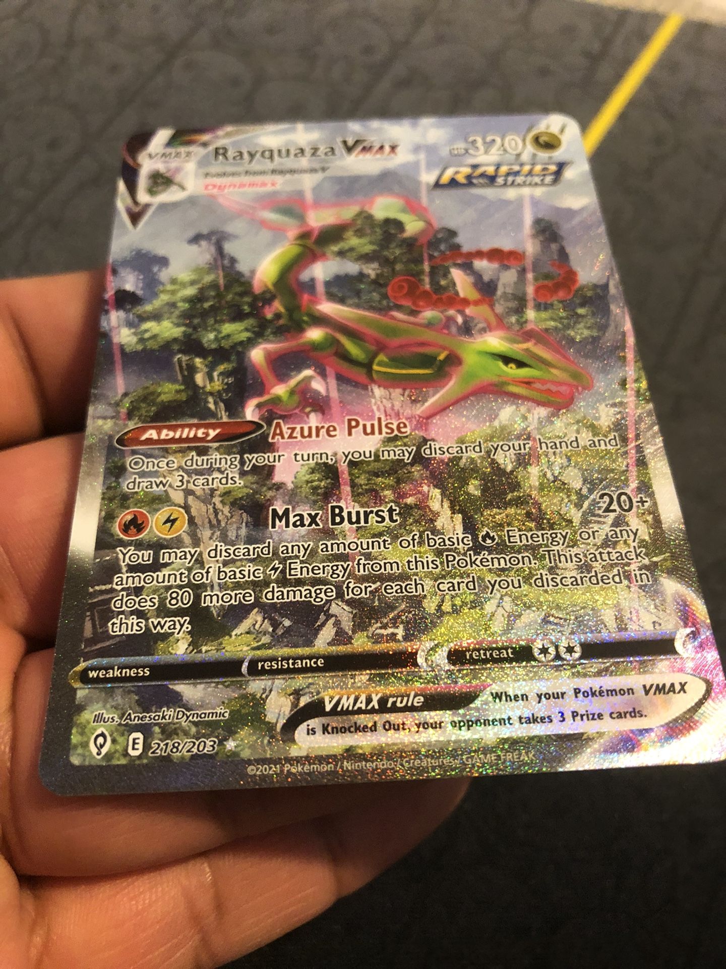 Rayquaza VMAX (Secret) for Sale in Charlotte, NC - OfferUp