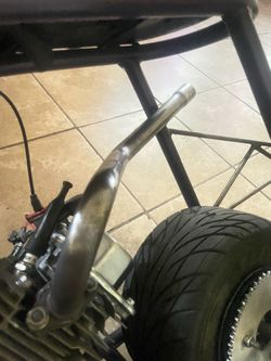 Mini bike exhaust