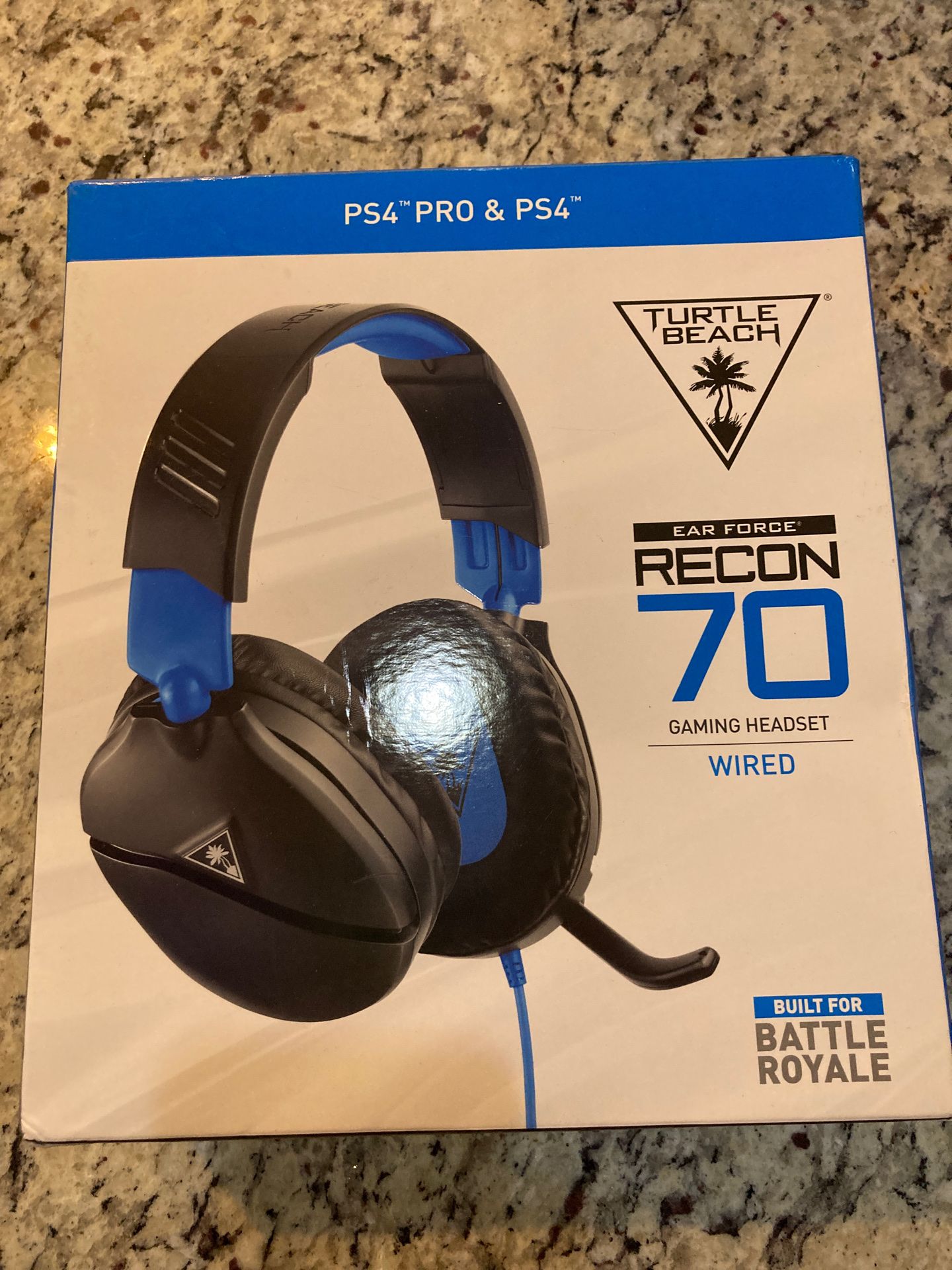 TURTLE BEACH RECON 70 GAMING HEADSET WIRED FOR PS 4 PRO & PS4 NEW