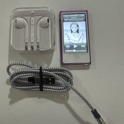 Apple iPod Nano 7th Generation 16gb Violet Missing Pixels