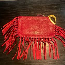 Valentino Red Clutch Bag