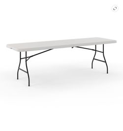 Cosco 8ft folding / foldable white party tables