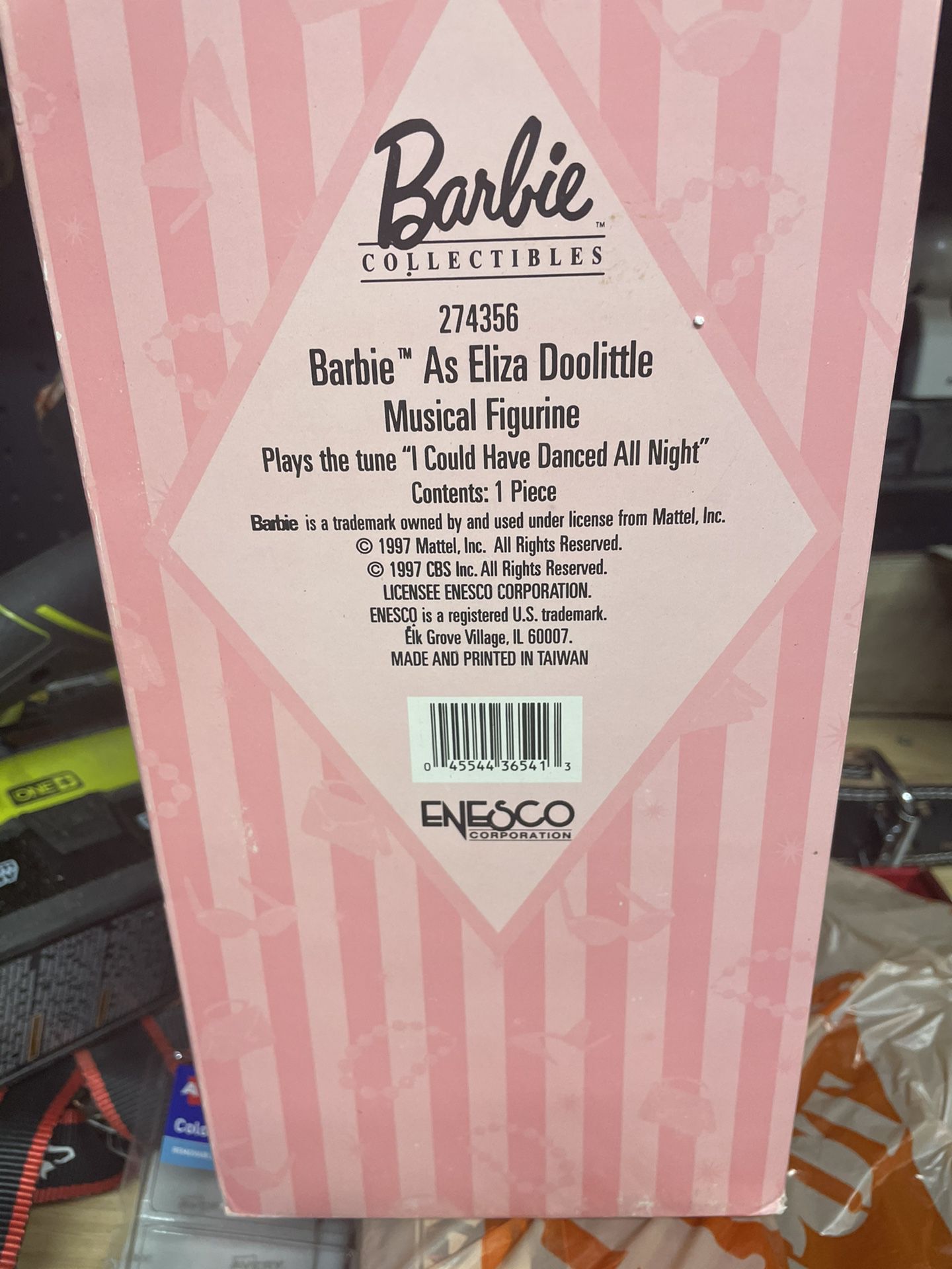 Eliza Doolittle Barbie Musical Figurine