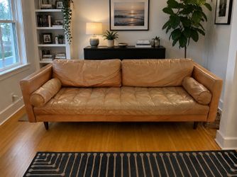 Joybird Briar Leather Sofa