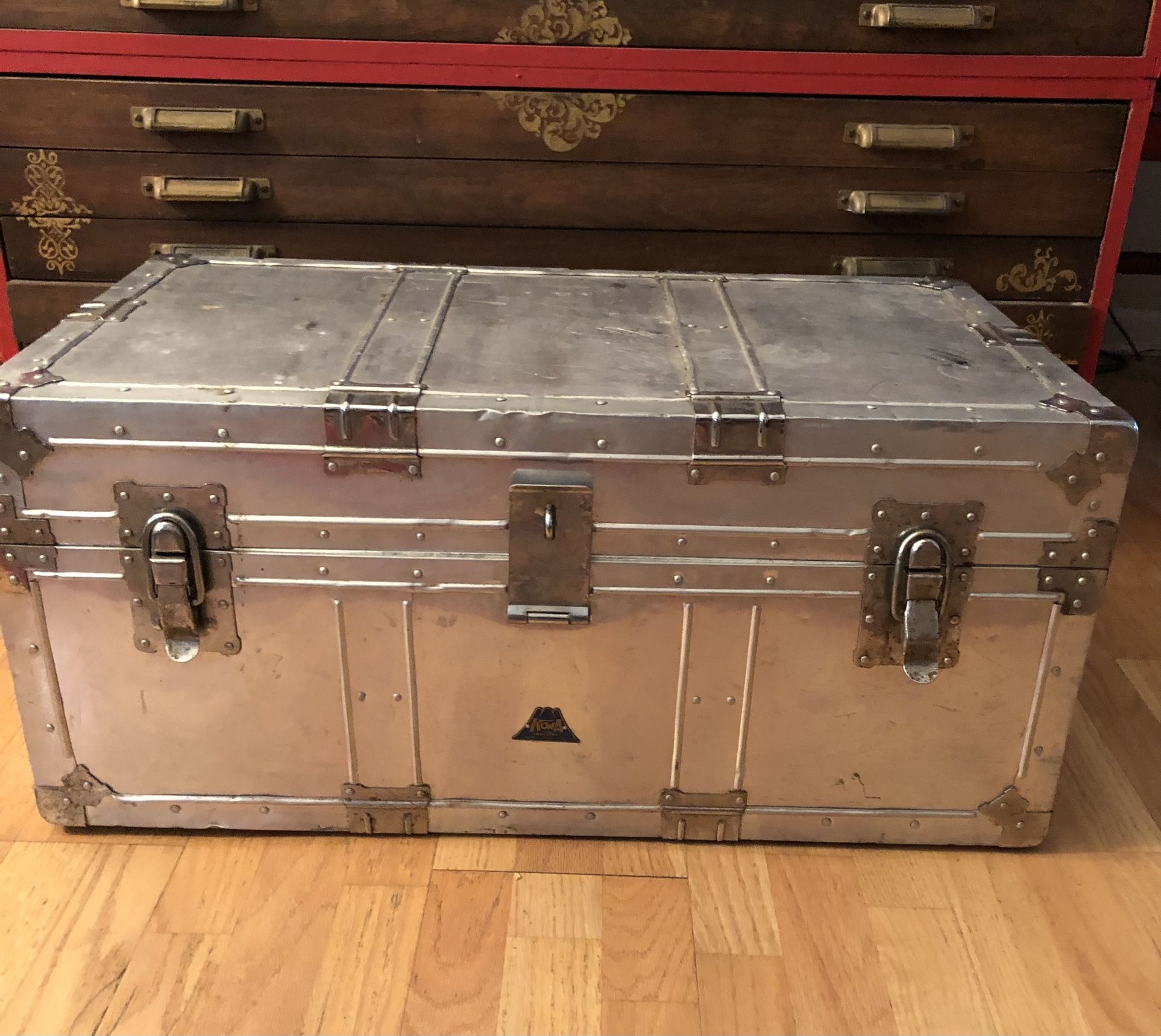 Vintage KOWA aluminum Trunk — WWII